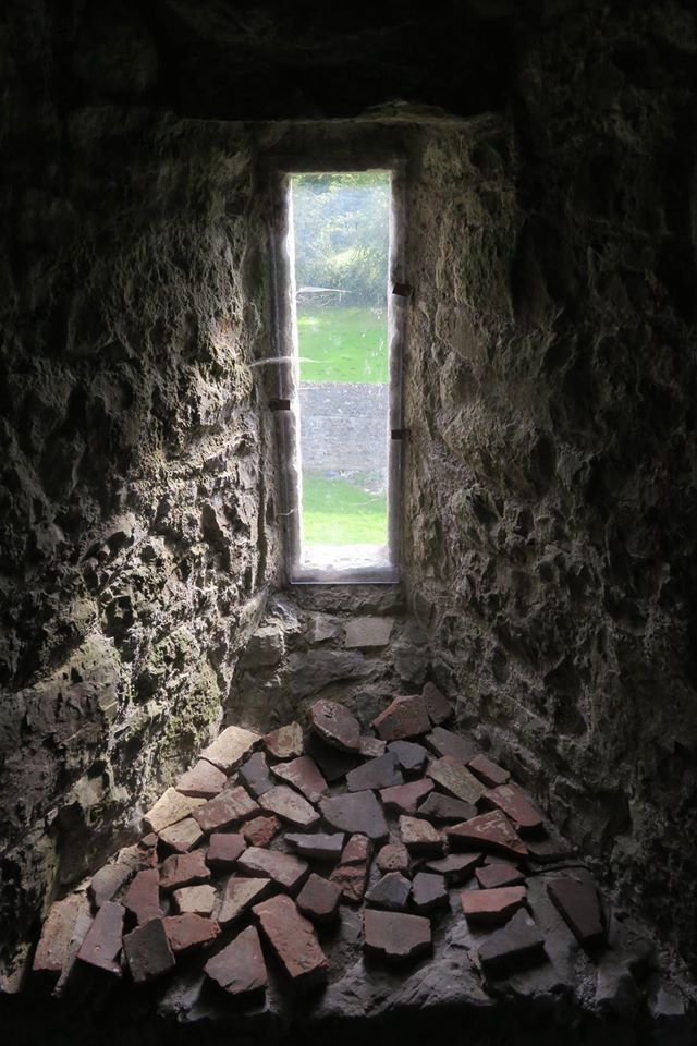 Window in the the Priors Vill at Kells Priory