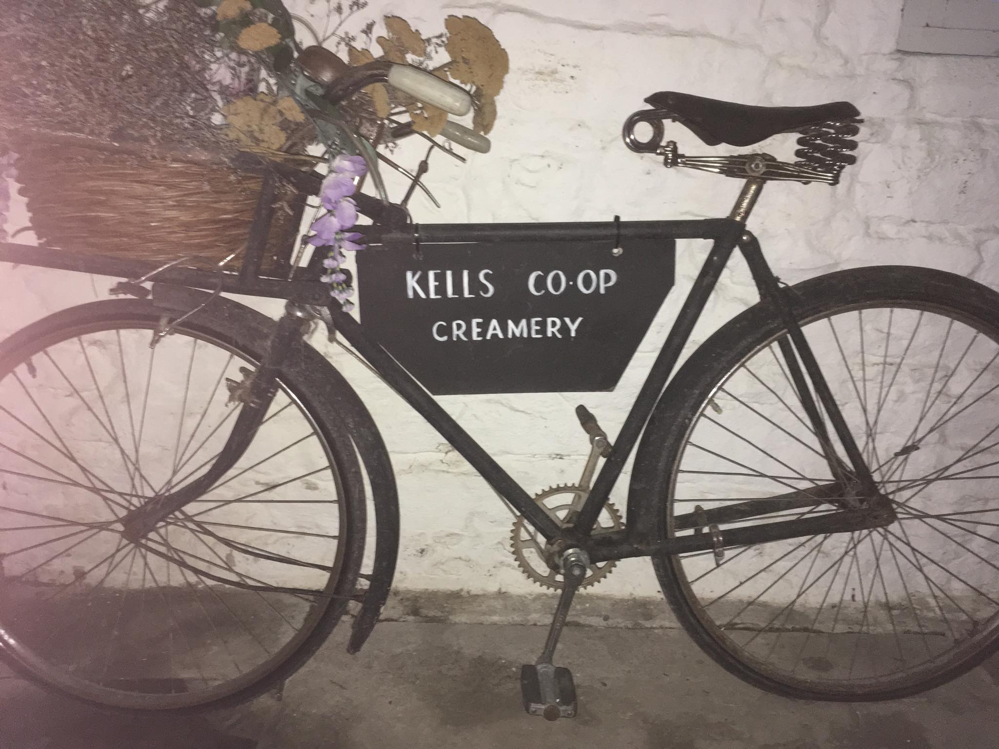 Creamery bike in Mullins Mill, Kells, Kilkenny.